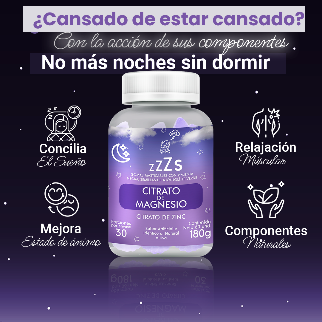 🌙 Gomitas de Citrato de Magnesio