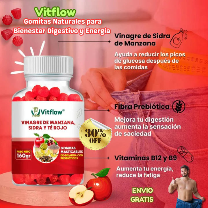 Gomitas Vinagre De Manzana - ENVIO GRATIS!